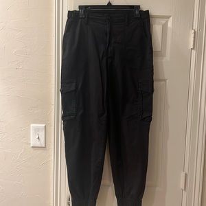 Black Stretchy AE cargo pants